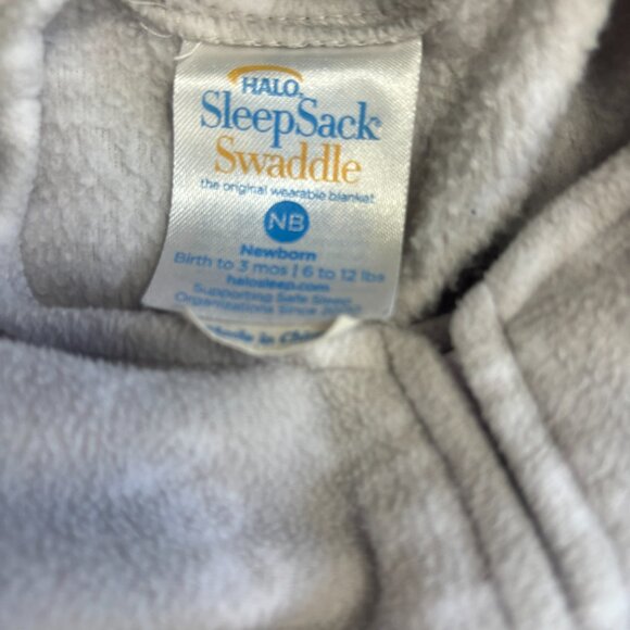 HALO Sleepsack Swaddle, 3-Way Adjustable Wearable Blanket - Size Newborn - 1920 - Picture 3 of 5